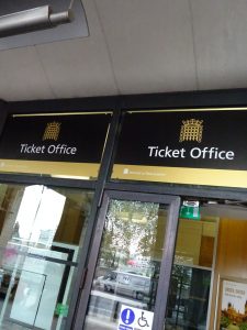 houses of parliament ticket office