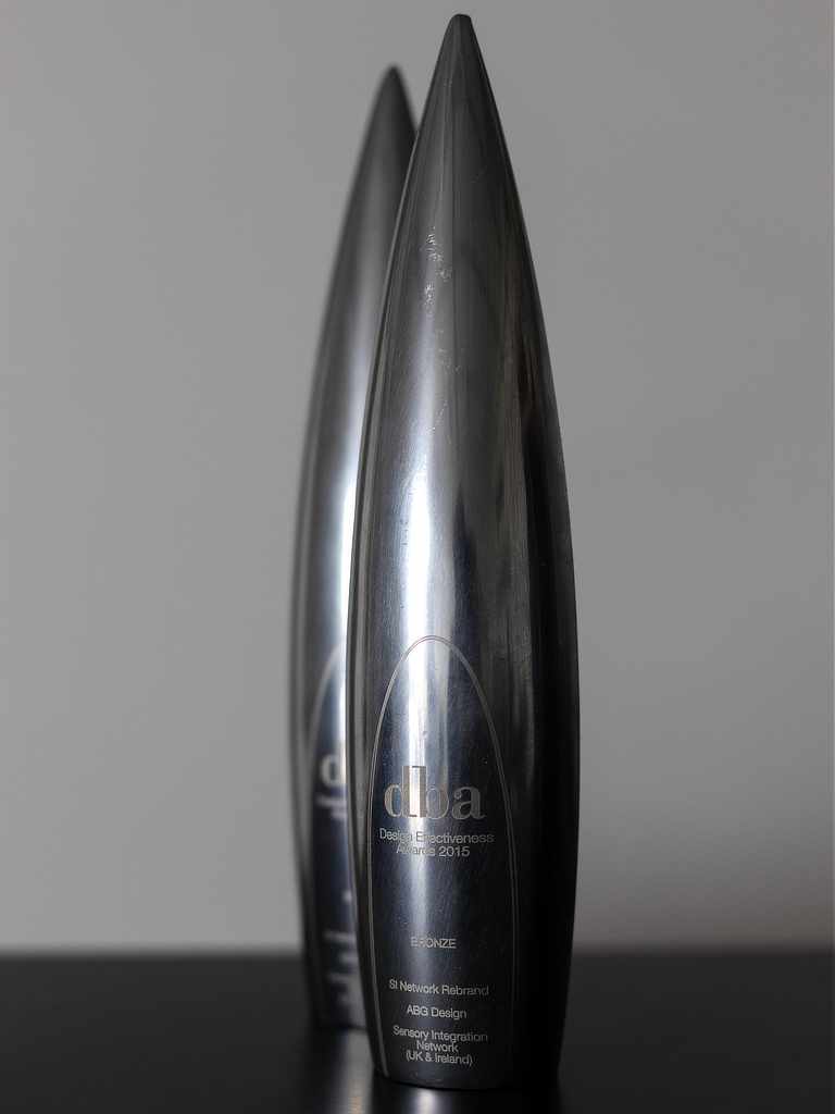 DBA Awards trophies