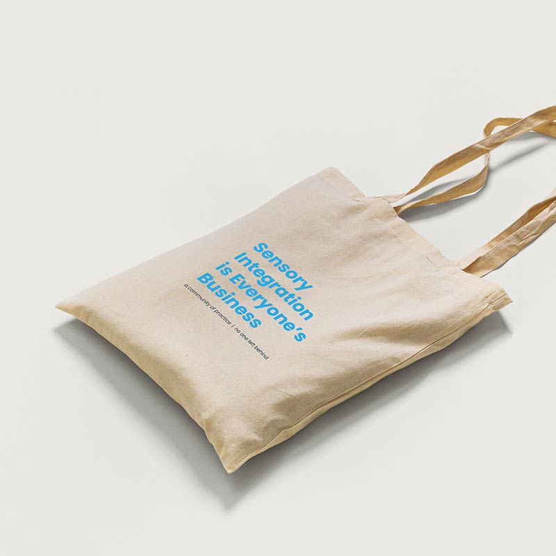 ASI Wise branded tote bag