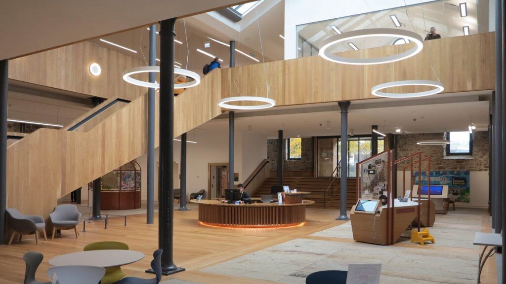 Kresen Kernow reception area