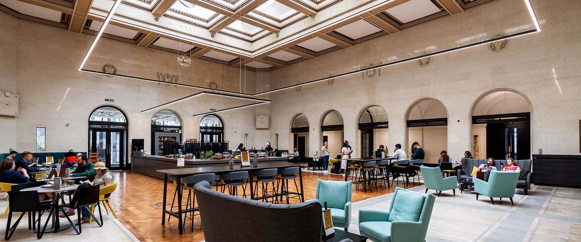 The Exchange café area