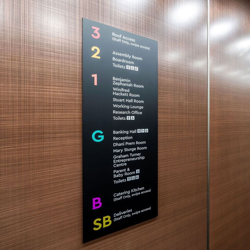 The Exchangelifts signage