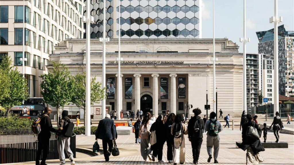 The Exchange building, University of Birmingham