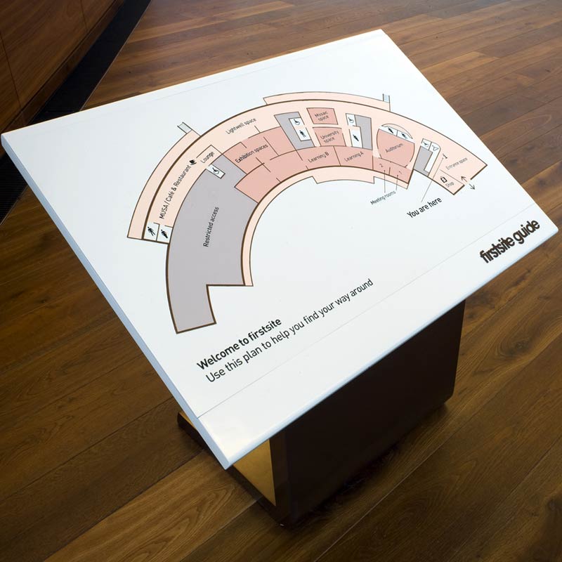 Firstsite map display