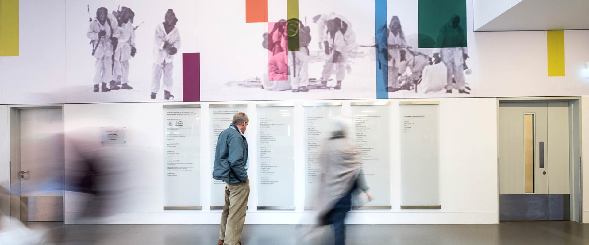 National Army Museum wayfinding signage