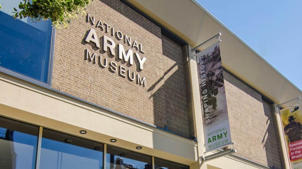 National Army Museum building signage