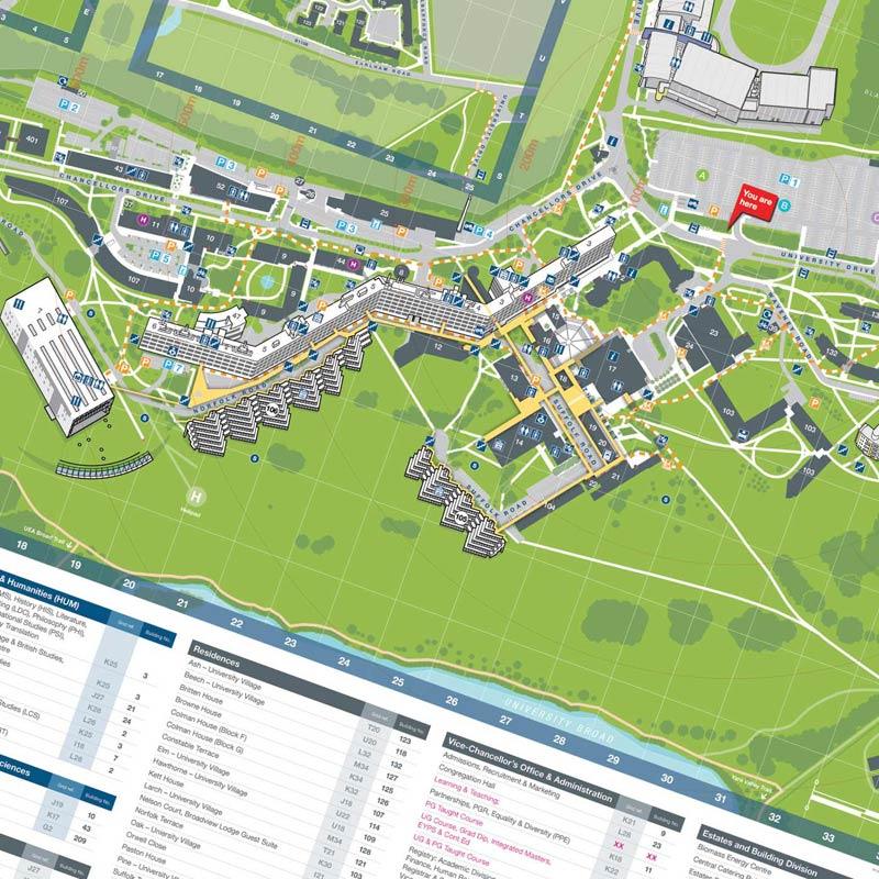 UAE campus map