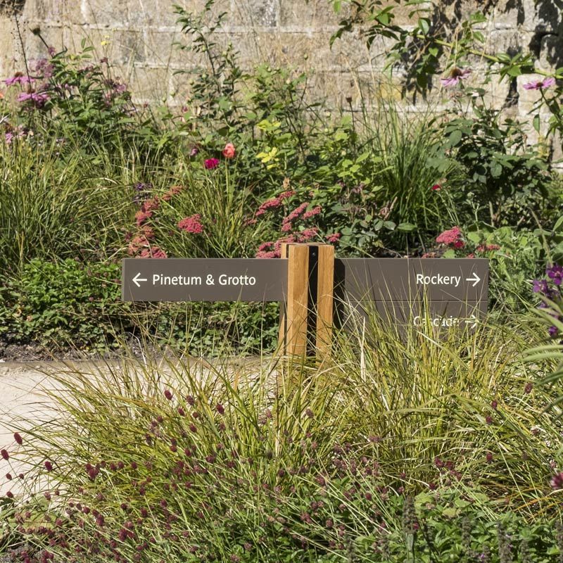 Chatsworth House signpost
