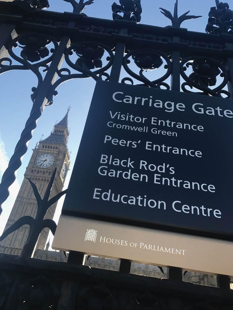 Houses of Parliament wayfinding and signage