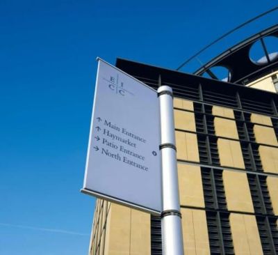 Edinburgh International Conference Centre – Signage scheme