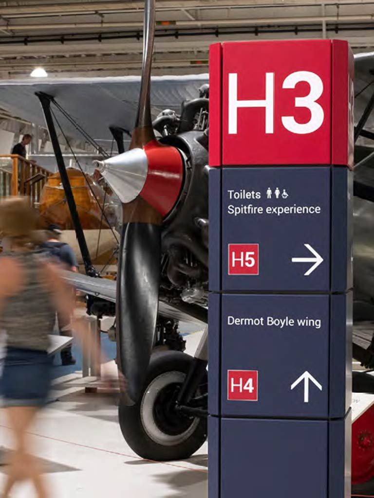 RAF Museum Wayfinding & Signage