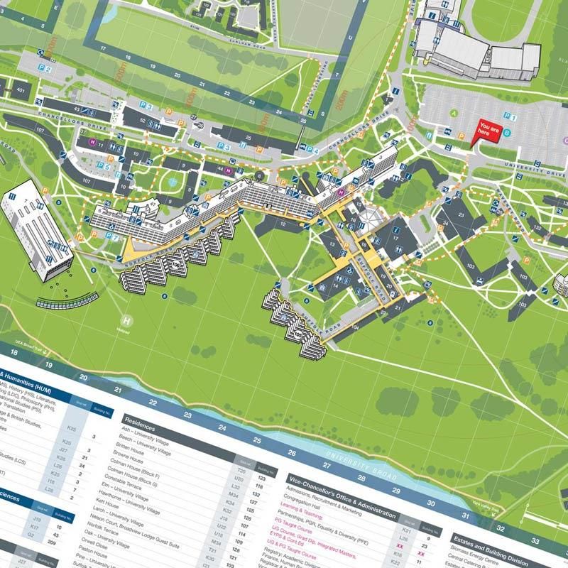 UAE campus map