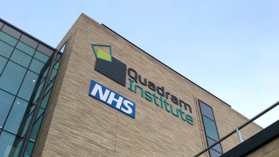 Quadram Institute building signage