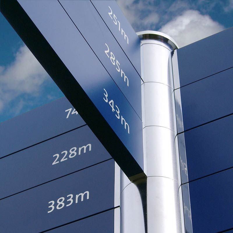 University of Liverpool signpost