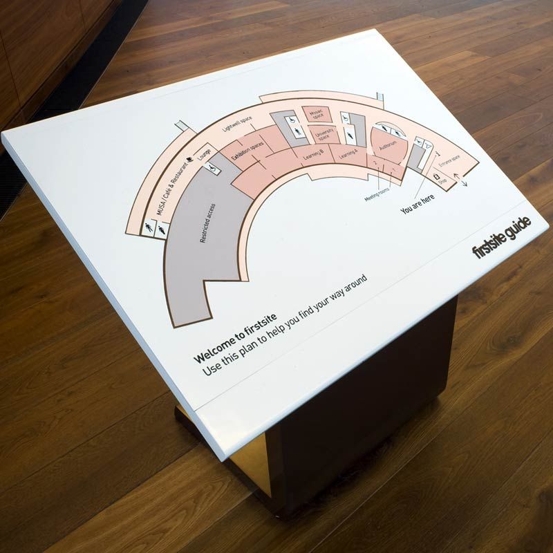 Firstsite map display