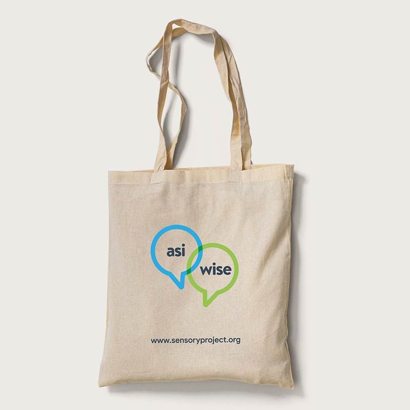 ASI Wise branded tote bag