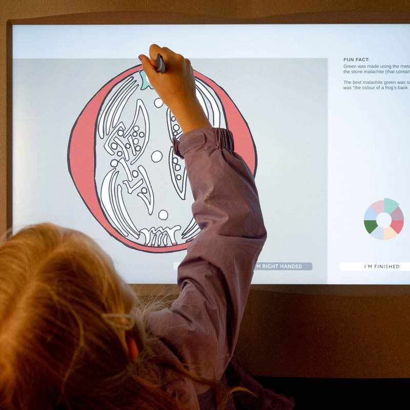 Bath Abbey Discovery Centre Exhibition interactive exhibit