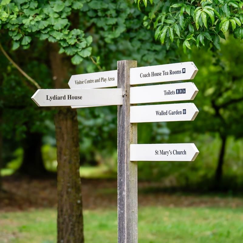St Mary's Church visitor signposting
