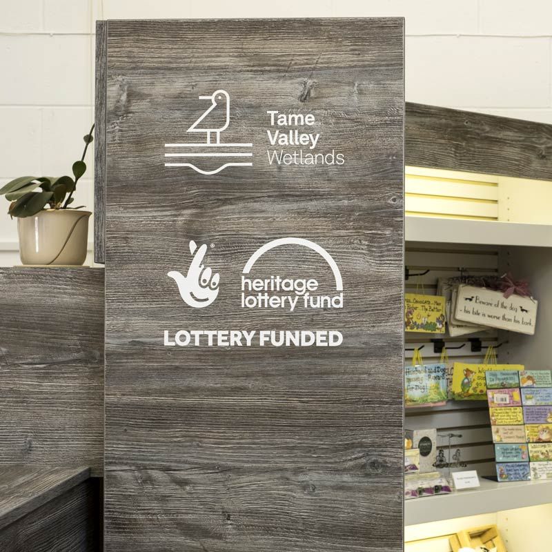 Tame Valley Wetlands lottery funded signage design