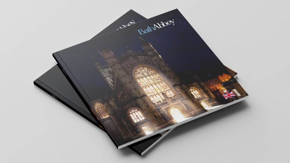 Bath Abbey guidebook front cover