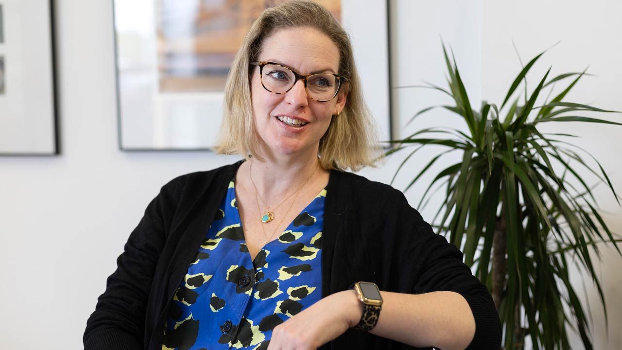 Annie Lucas in design consultation