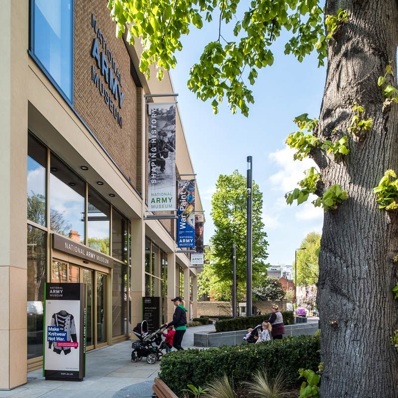 National Army Museum building signage