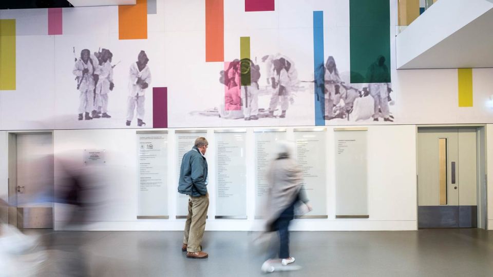 National Army Museum wayfinding signage