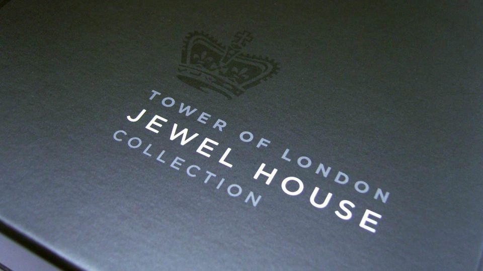 Tower of London Jewel House Collection branding on packaging