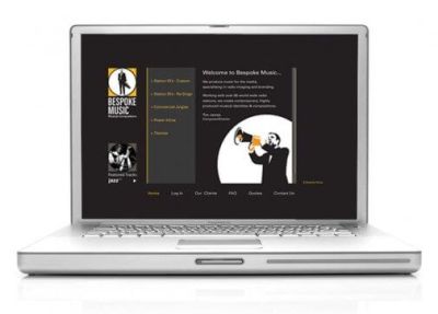 Bespoke Music – Website & identity
