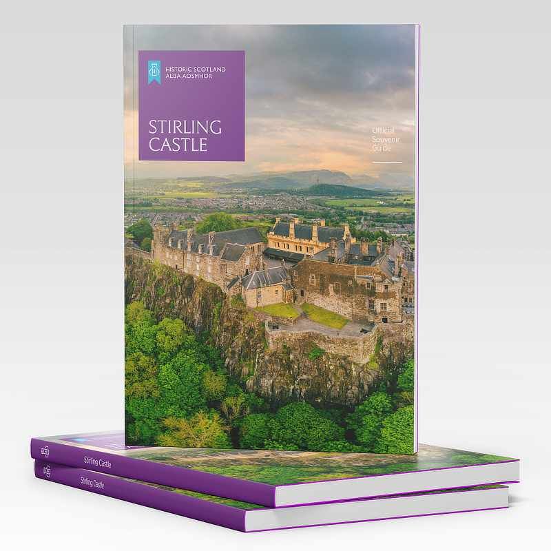 Historic Scotland Stirling Castle guidebook - English cover