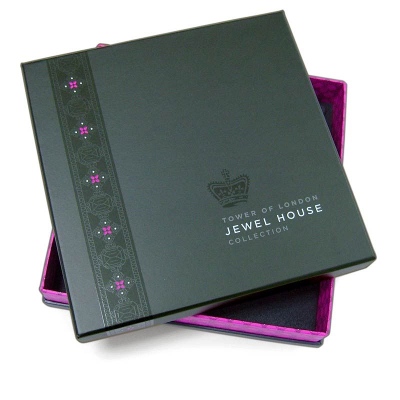 Tower of London Jewel House Collection jewellery packaging